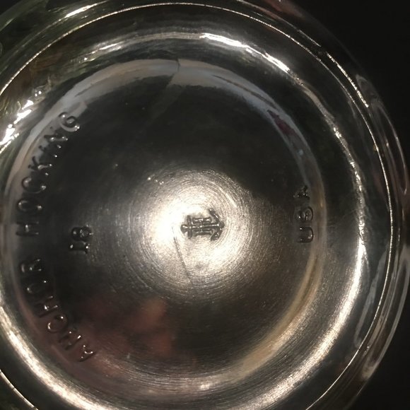 Set of 2 Large Heavy Glass Beer Mugs - Picture 4 of 12